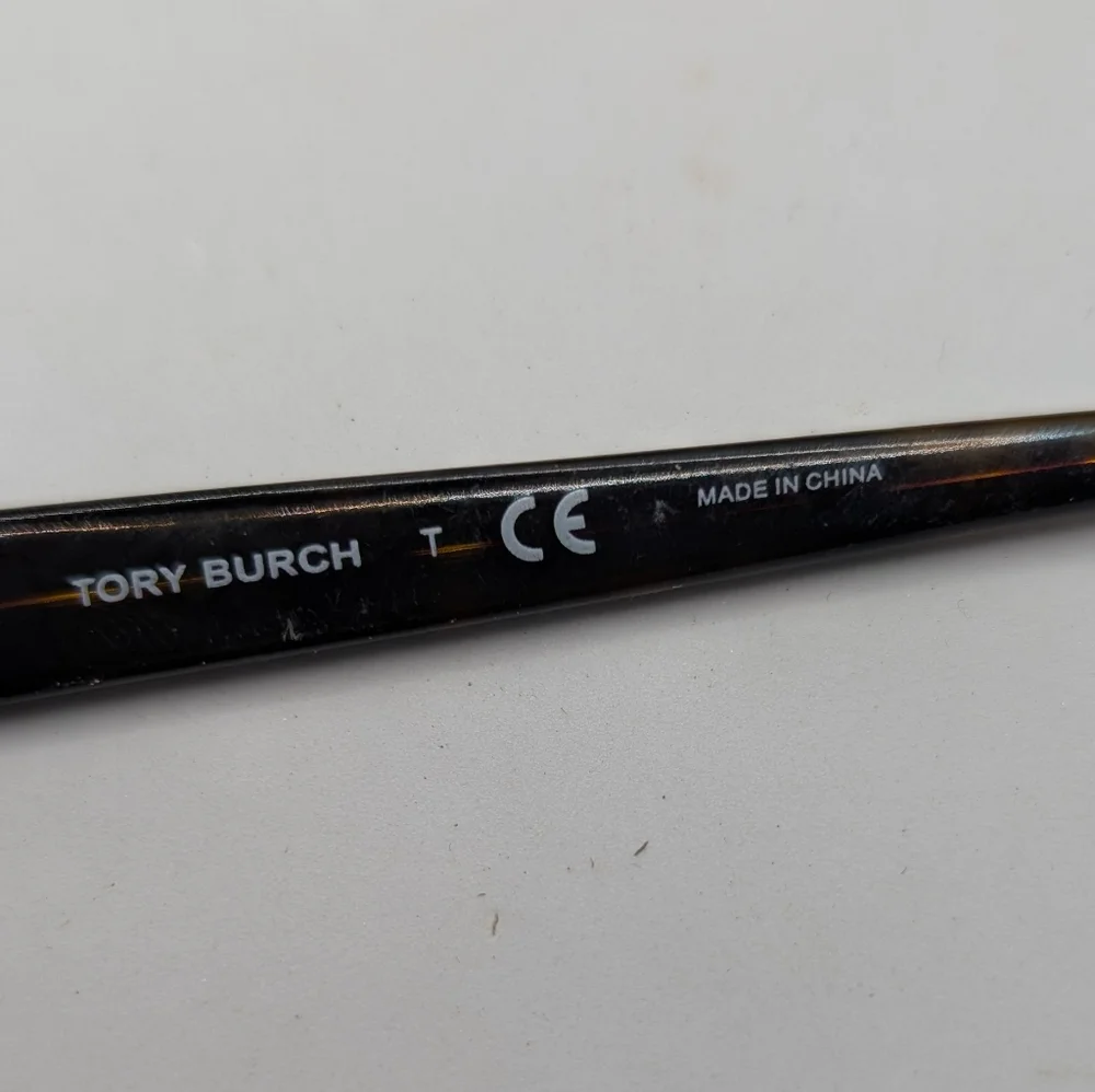 Tory Burch Tortoiseshell and Black Optical Glasses